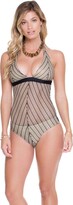 Thumbnail for your product : Luli Fama Women's Standard Desert Babe Chic Halter One Piece Swimsuit
