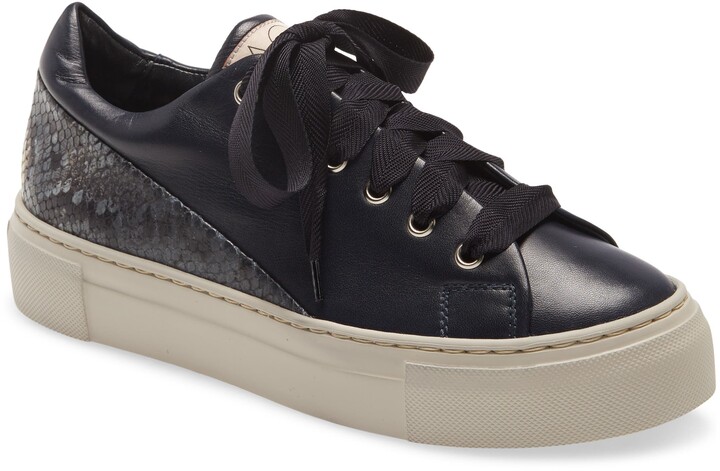 agl perforated platform sneaker