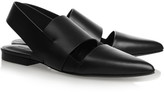 Thumbnail for your product : Alexander Wang Irene leather point-toe flats