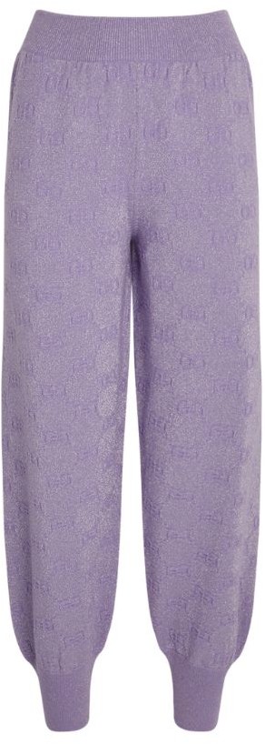 purple gucci sweatpants