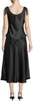 Thumbnail for your product : Maggie Marilyn Maggie Marilyn You're Silk Satin Ruffle Dress