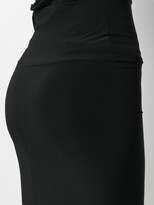 Thumbnail for your product : Norma Kamali Mid-Length Fitted Tube-Skirt