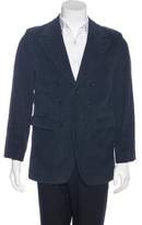 Thumbnail for your product : Ann Demeulemeester Double-Breasted Corduroy Blazer