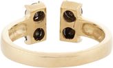 Thumbnail for your product : Black Diamond Loren Stewart Women's & Gold Double Stack Ring-Colorless