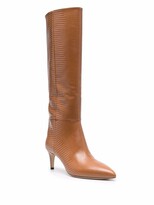 Thumbnail for your product : Paris Texas Crocodile-Effect Leather Boots
