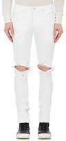 Thumbnail for your product : Fear Of God Men's Distressed Slim Jeans - White