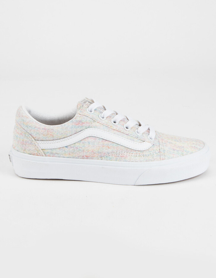 Vans Rainbow Jersey Old Skool Womens Shoes - ShopStyle