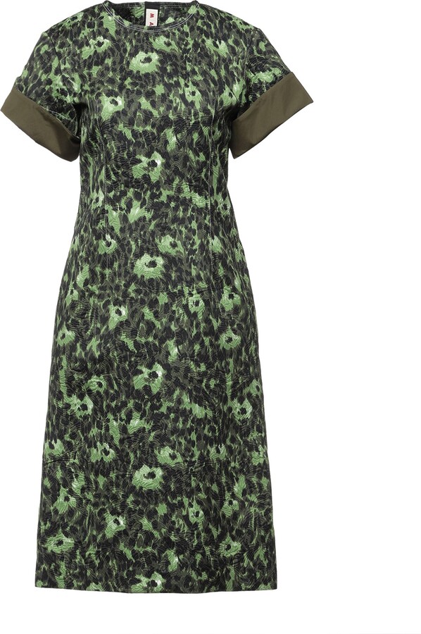 Marni Midi Women's Green Dresses | ShopStyle