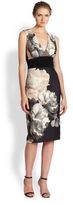 Thumbnail for your product : ABS by Allen Schwartz Floral Contrast Sheath