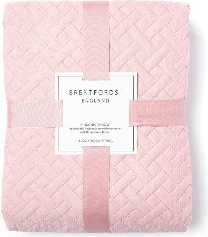 Brentfords Geo Pinsonic Blanket Throw Quilted Bedspread ShopStyle