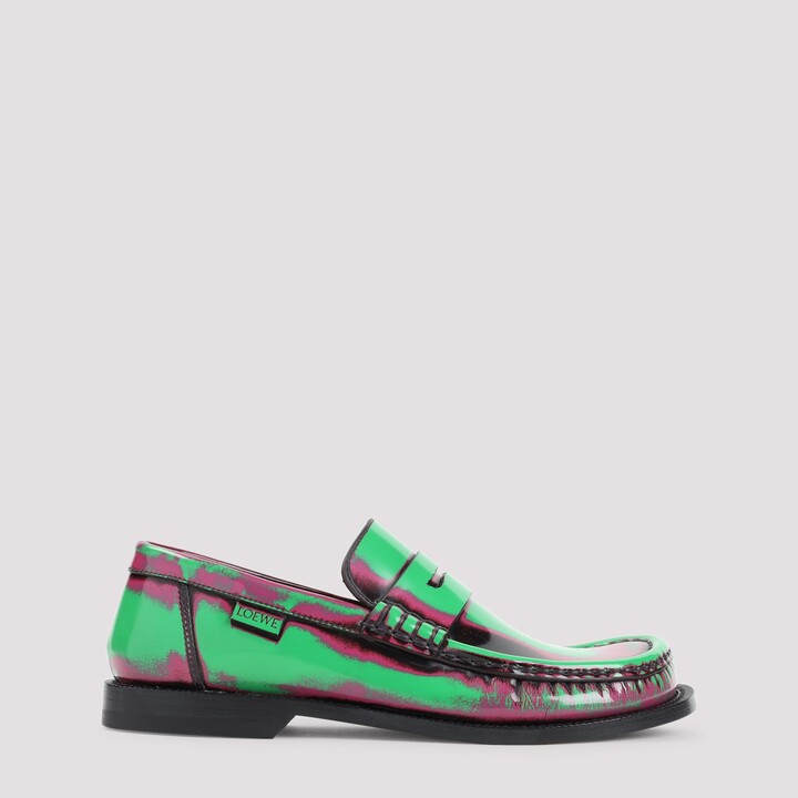 Loewe Campo Brushed Loafers