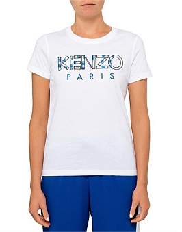 Kenzo Light Cotton Single Jersey Logo T Shirt