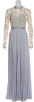 Thumbnail for your product : Self-Portrait Pleated Maxi Dress