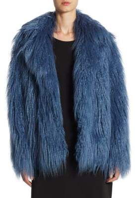 Halston Faux Fur Coat
