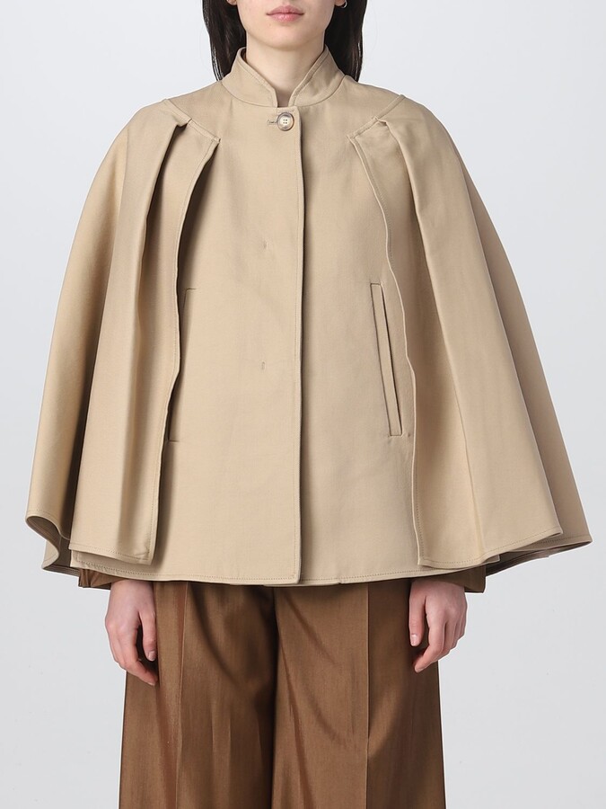 Max Mara Cape woman - ShopStyle