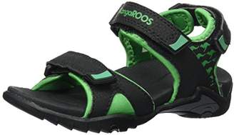 KangaROOS Unisex Kids’ Inclas Open Toe Sandals Black Size: 12.5 Child UK