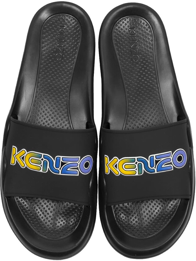 mens kenzo sliders