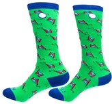 Thumbnail for your product : Beedlebug Sockietalkies Knee High Never Give Up Easy Pull-On Socks (Little Kid/Big Kid)