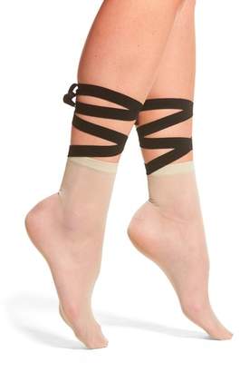 Sarah Borghi Patrizia Lace-Up Socks