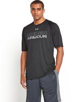 Thumbnail for your product : Under Armour Mens Training Wordmark Graphic T-shirt - Black