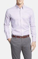 Thumbnail for your product : Peter Millar 'Nanoluxe' Regular Fit Wrinkle Resistant Tattersall Twill Sport Shirt
