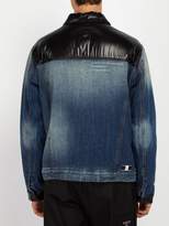 Thumbnail for your product : Moncler 7 Fragment - Denim Down Filled Jacket - Mens - Blue