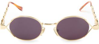Moschino VINTAGE round frame sunglasses