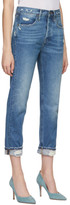 Thumbnail for your product : Frame Blue Le Pegged Jeans