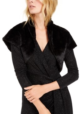 fur shrugs for dresses