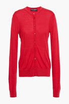 Thumbnail for your product : Dolce & Gabbana Pointelle-trimmed Silk Cardigan