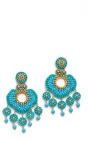 Thumbnail for your product : Miguel Ases Five Drop Earrings