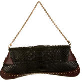 Thumbnail for your product : Gucci Python Horsebit Shoulder Bag