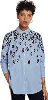 Thumbnail for your product : Scotch & Soda Animal Print Cotton Shirt