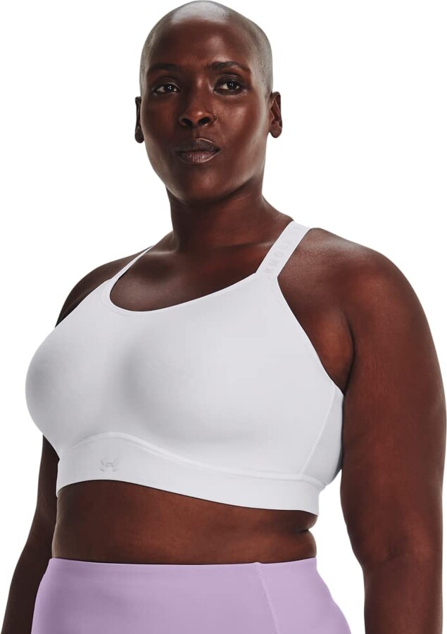 Women's Armour® Mid Crossback Sports Bra  White sports bra, Sports bra,  Weight training