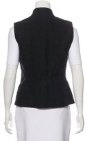 Thumbnail for your product : Hermes Embroidered Mock Neck Vest