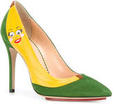 Thumbnail for your product : Charlotte Olympia banana pumps