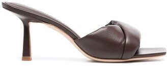 Studio Amelia Padded Crossover-Detail Sandals