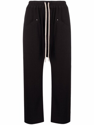 Rick Owens Drawstring Cropped Trousers