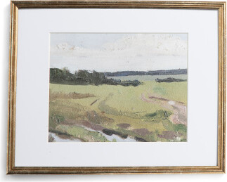 TJMAXX 14X16 Matted To 8X10 Thin Metallic Wall Portrait Frame, Gold