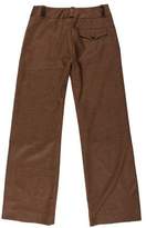 Thumbnail for your product : Matthew Williamson Wool Mid-Rise Pants