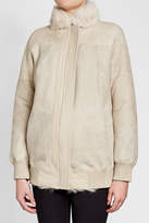 Thumbnail for your product : Theory Reversible Lambskin and Shearling Jacket