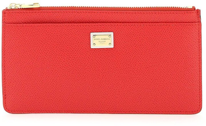 Dolce & Gabbana Red Women's Wallets & Card Holders | Shop the 