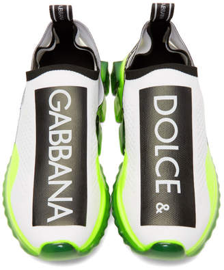 Dolce & Gabbana White Melt Sorrento Sneakers