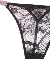 Thumbnail for your product : Fleur Du Mal lace V-string thong