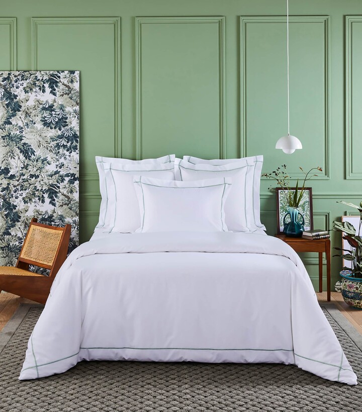 Yves Delorme Cotton Athena Super King Duvet Cover
