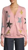 Thumbnail for your product : Moschino Boutique Star-Print Wool Cardigan