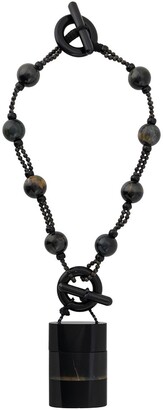 Giorgio Armani Pre-Owned 2000s Stone Detailed Necklace