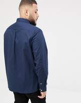 Thumbnail for your product : ASOS DESIGN Plus slim fit oxford shirt in navy