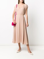 Thumbnail for your product : Valentino V-neck midi dress