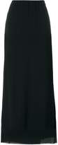 Thumbnail for your product : Kristensen Du Nord lateral slit long skirt